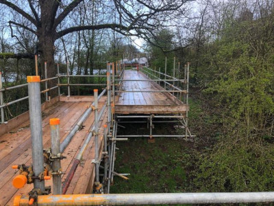 parker scaffold scaffolding heritage area